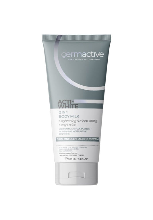 Dermactive Acti White 2 In 1 Body Milk 200 ML