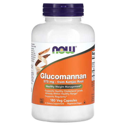 NOW GLUCOMANNAN 180 CAPSULES
