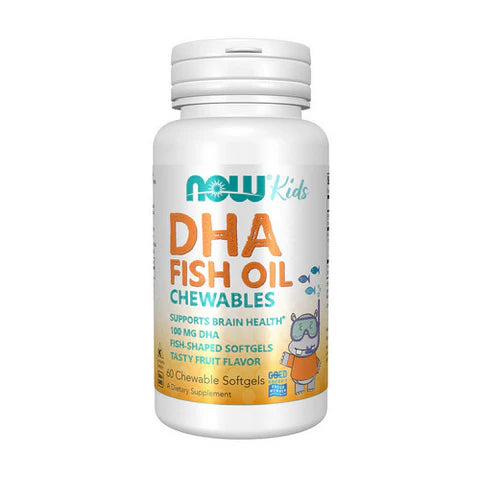 Now DHA Kids Fish Oil Chewable Softgels