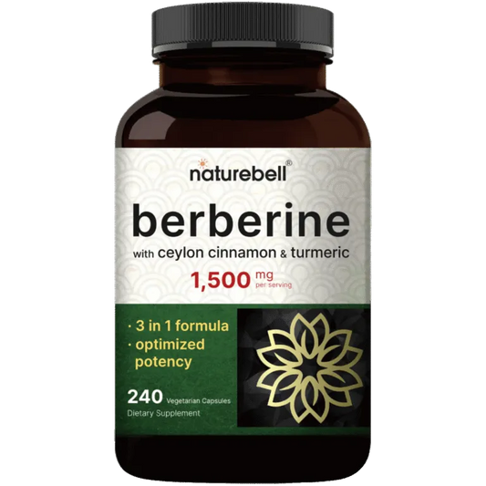 NATUREBELL BERBERINE 1500 MG 240 CAP
