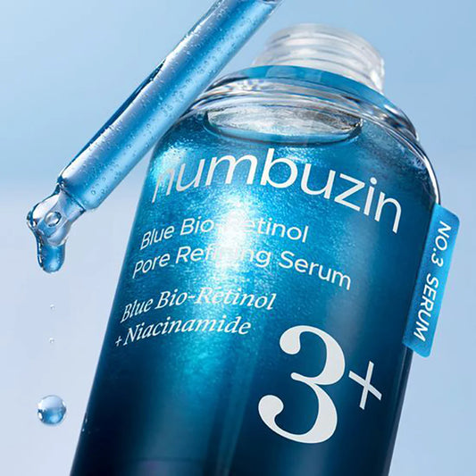 NUMBUZIN 3+ BLUE BIO RETINOL PORE REFINING SERUM