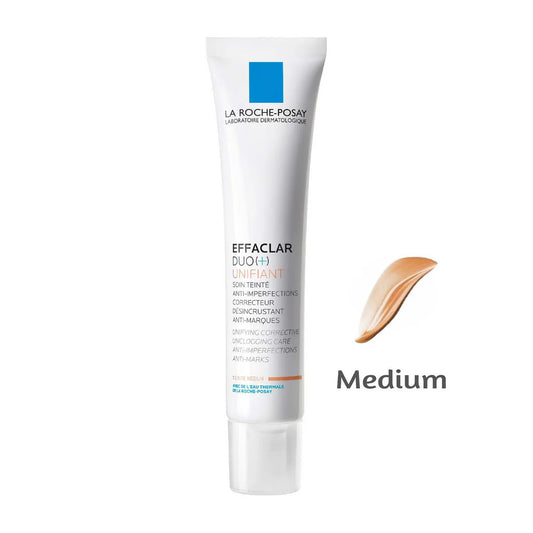 LA ROCHE EFFACLAR DUO+M UNIFIANT MEDIUM TINTED 40M