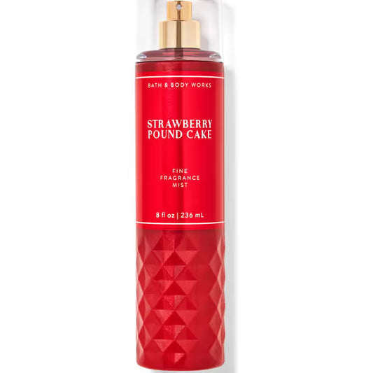 BATH & BODY WORKS STRAWBERRY POUND CAKE MIST 236ML