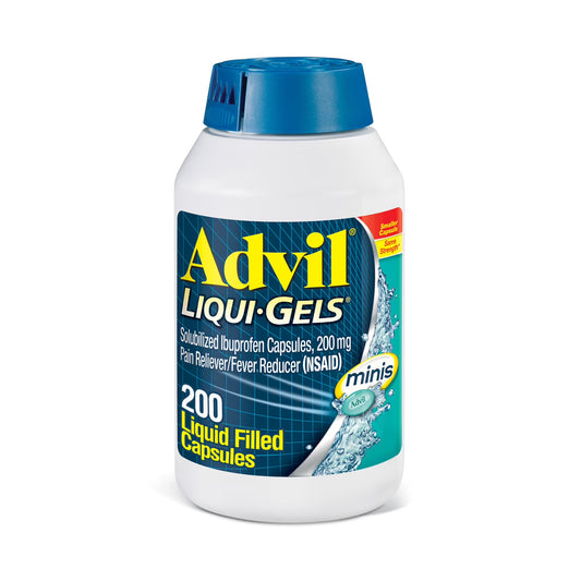 ADVIL LIQUI GELS 200 MG 200 TAB