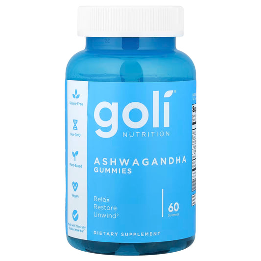 Goli Nutrition Ashwagandha 60 Gummies