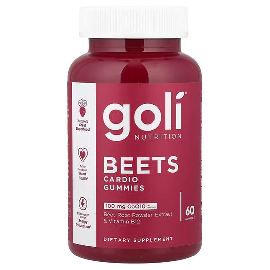 Goli Nutrition Beets Cardio Vitamin Gummies