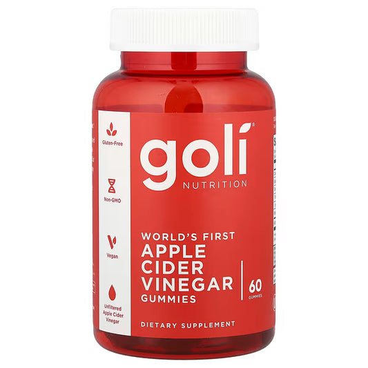 Goli Nutrition Apple Cider Vinegar 60 Gummy