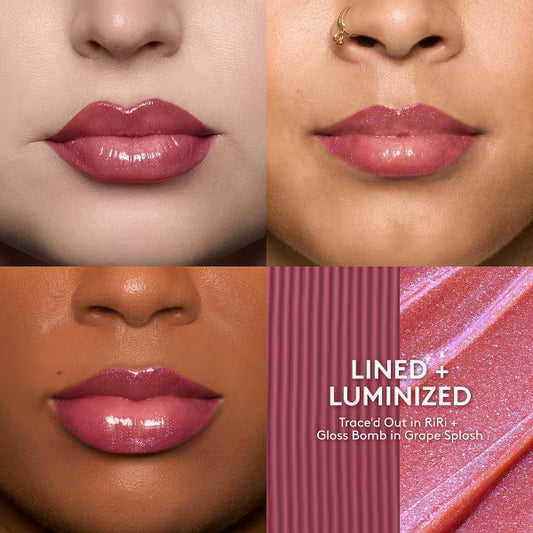 Fenty Beauty Lined + Luminized Set Riri + Grape Spla