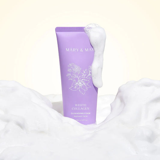 MARY&MAY WHITE COLLAGEN CLEANSING FOAM 150ML