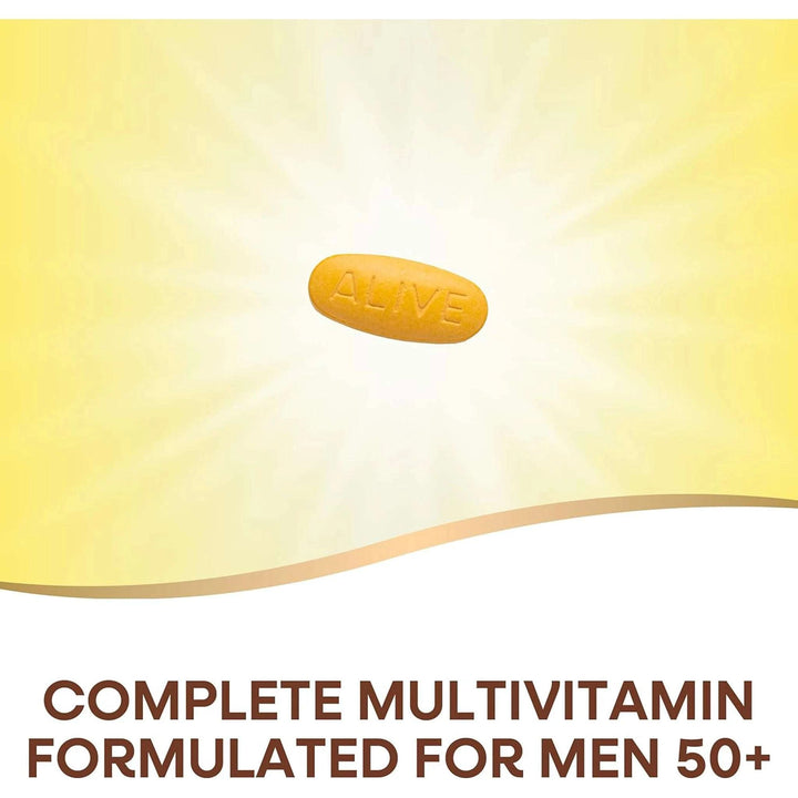 Alive Mens 50+ Complete Multivitamin 50 Tab Mai Pharmacy