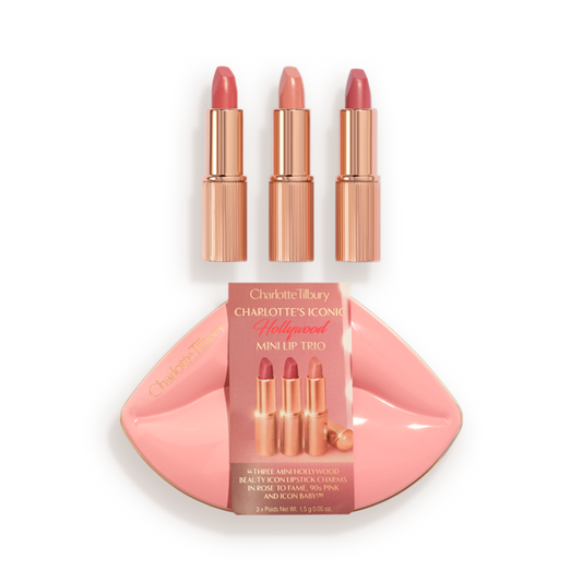 Charlotte Tilbury Iconic Hollywood Mini Lip Trio