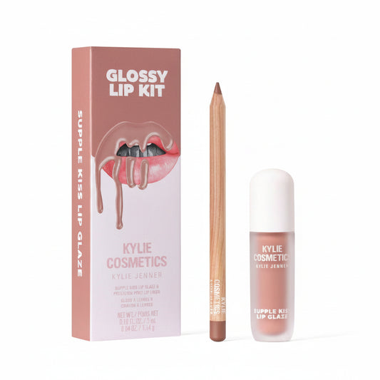 Kylie Cosmetics Glossy Lip Kit - 717 Coconut 2.0