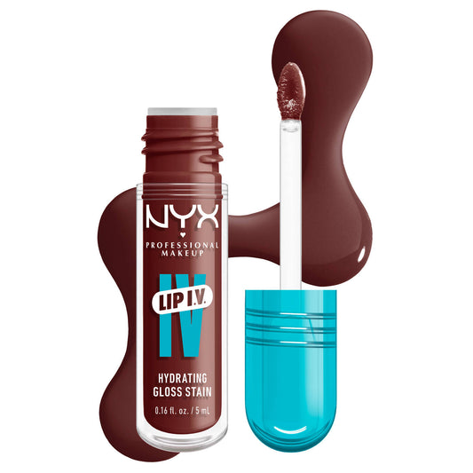 NYX LIP I.V HYDRATING GLOSS SERUM 05 MOCHA ME 5ML