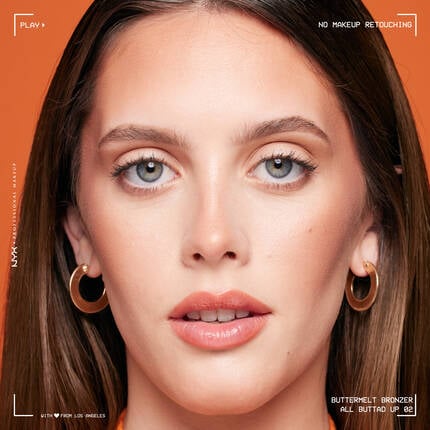 NYX BUTTERMELT BRONZER BMB02 ALL BUTTAD UP