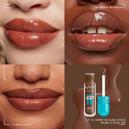 NYX LIP I.V HYDRATING GLOSS SERUM 03 SPICE 5ML