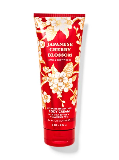 Bath & Body Works Japanese Cherry Glow Body Cream 226 GM