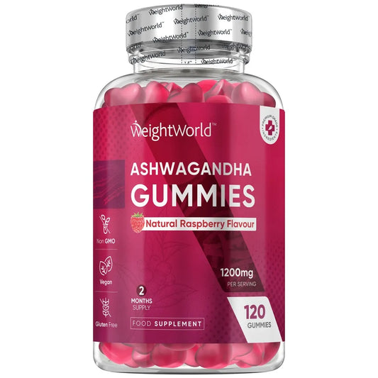 Weight World Ashwagandha Gummies 1200MG 120 Gummie