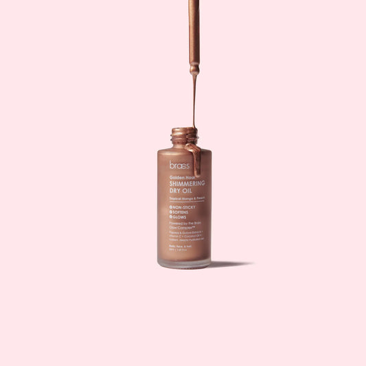 Golden Hour SHIMMERING DRY OIL - Tropical Mango & Peach 50ML