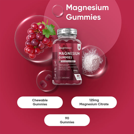 Weight World Magnesium Gummies 90 Gummies