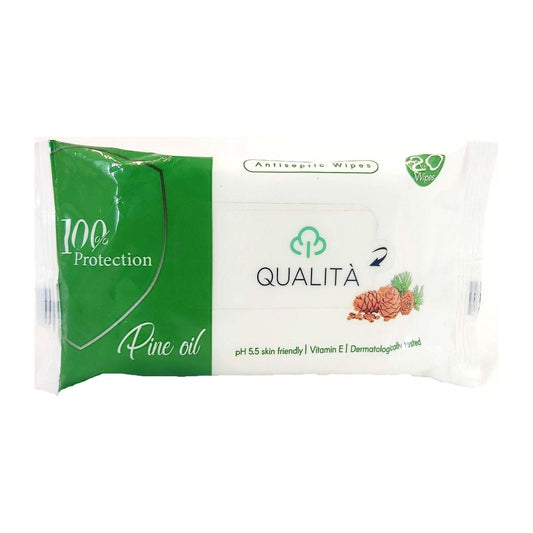 Qualita Antiseptic Wipes 20